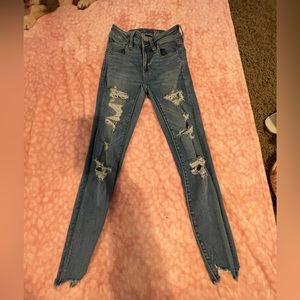 American eagle low rise jegging